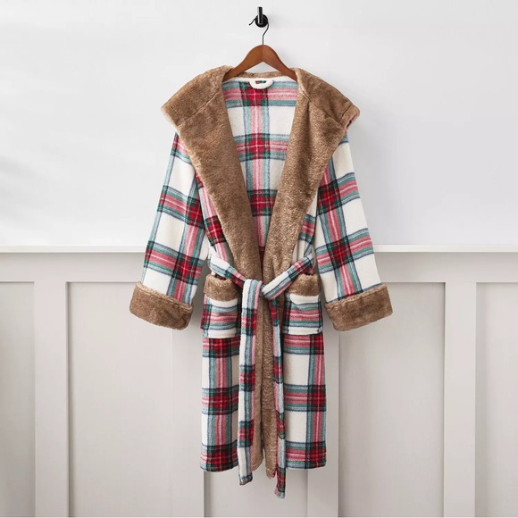 NWT Member's Mark Adult Plush Robe Size S/M - Picture 2 of 9